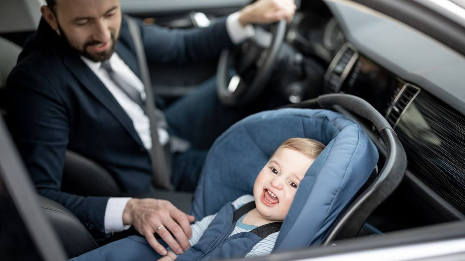 Understanding proper baby car seat installation.