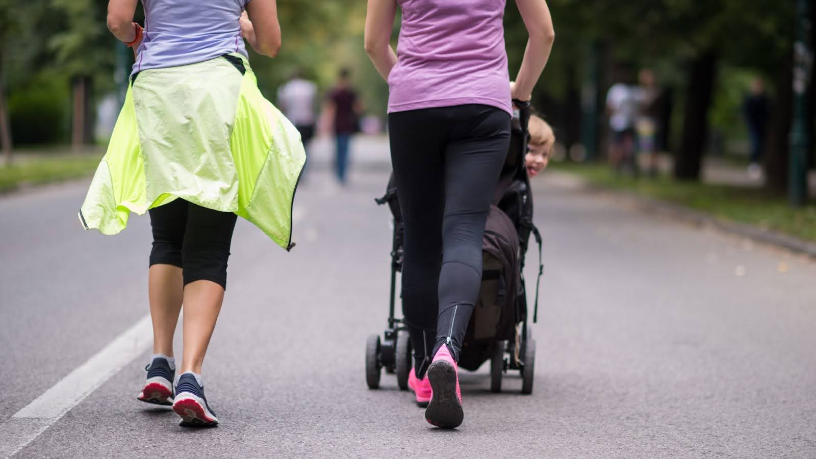 children comfortable on baby stroller