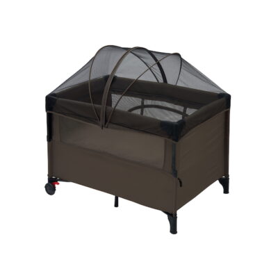 How to Baby-Proof Your Car for a Safe Ride Every Time 4 Brown travel-friendly portable baby cot with mosquito net for overnight trips
