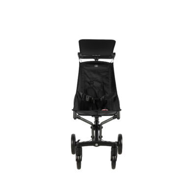 Outgrowing Baby Gear: When and How to Retire Strollers, Swings, and Carriers 6 Compact black travel stroller for toddlers, foldable to cabin size, suitable for Malaysia parents on the go.
