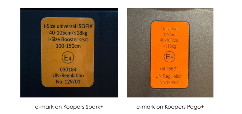 ECE R129/03 vs. ECE R129/04: Setting the Record Straight for Malaysian Parents (2026) 2 E mark logo 2