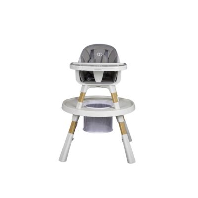 baby-high-chairs-building-healthy-mealtime-routines-2 A good example of a high chair that brings these features together is the Koopers Zimo 4-in-1 Convertible Highchair. Designed as an all-in-one solution for feeding, play, and early learning, it adapts easily to different stages of your child’s development without the need for tools. It transforms seamlessly into multiple setups: High Chair with Tray, ideal for feeding, featuring a comfortable PU seat, removable food tray, and secure 5-point safety harness 360° Play Centre, designed to keep babies engaged with an included toy set and soft padded seat liner Construction Toy Station with Chair, creating a creative space for hands-on play and exploration Activity Table with Chair, suitable for reading, drawing, light snacks, and early learning activities