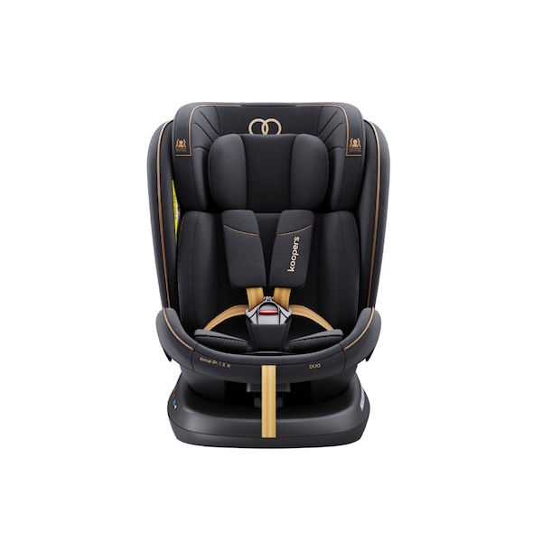 xr:d:DAF448OfEaE:23,j:8786938725488845906,t:24011807 Koopers Duo baby car seat 0-36kg for newborns to 12 years, ISOFIX or seatbelt install with 5-point harness, affordable safety option for long balik kampung Raya family drives in Malaysia.