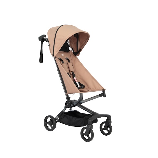 why-city-parents-need-smart-baby-stroller-car-seat-setup-4 Koopers Aero Pro stroller in latte beige, lightweight cabin-size travel stroller EN1888 approved, compact foldable design for Malaysian parents on mall trips and flights